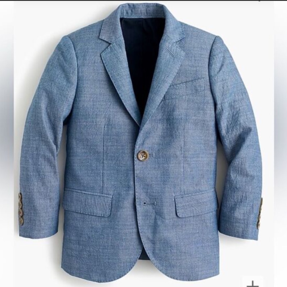 Crewcuts Chambray Ludlow Suit
